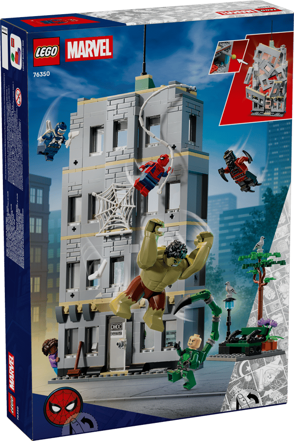 LEGO 76350 L'affrontement légendaire entre Spider-Man et Hulk — visuel 7 sur 7