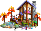 Cozy Fall Forest Cabin