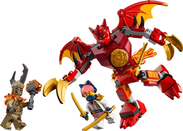 LEGO 71851 Pack de combat : le robot dragon de Kai