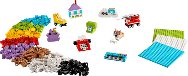 LEGO 11044 La boîte créative pour construire et jouer
