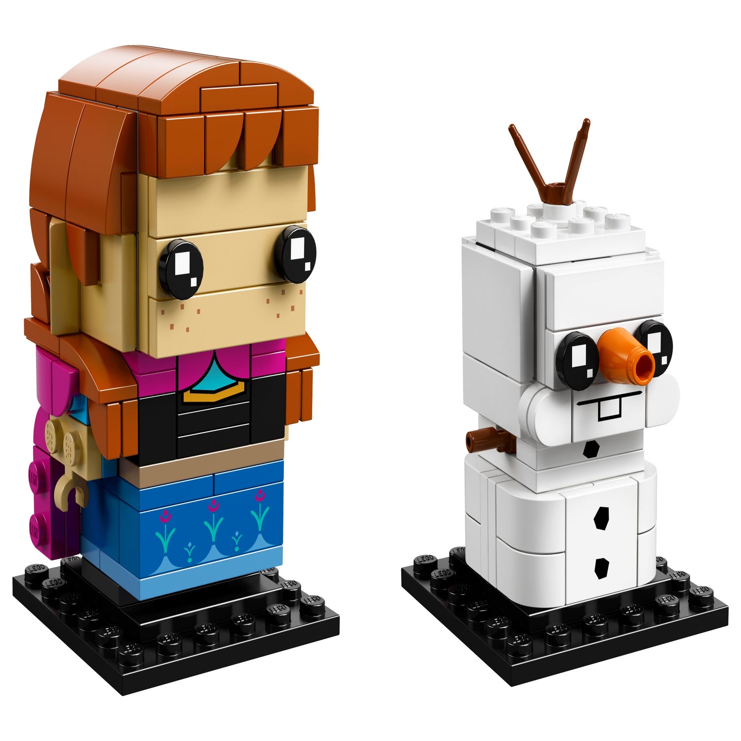 Pris Fahrenheit Squeak Anna & Olaf 41618 | BrickHeadz | Buy online at the Official LEGO® Shop US