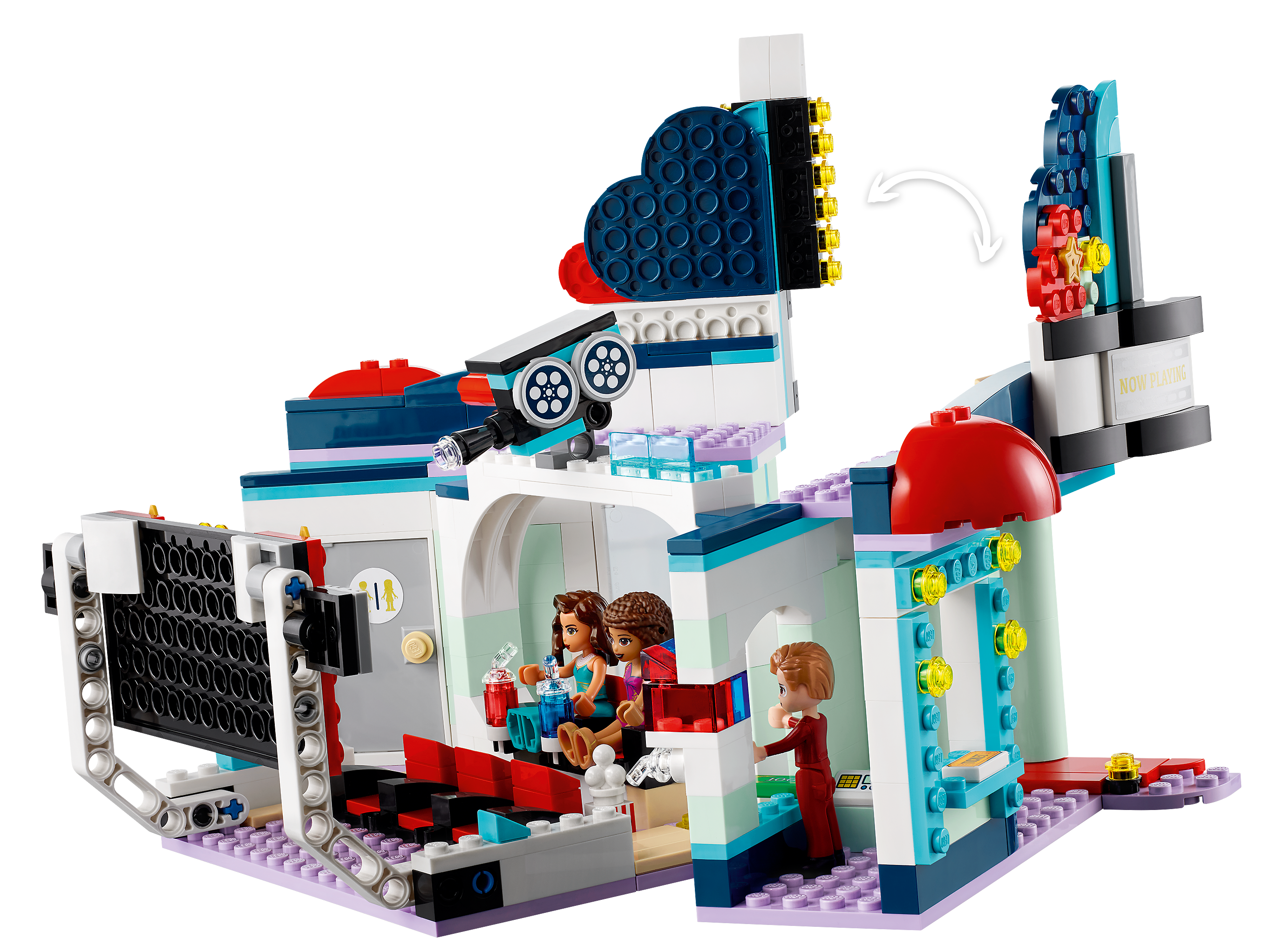 Heartlake City Movie Theater 41448 | Friends | Buy online at the Official  LEGO® Shop US
