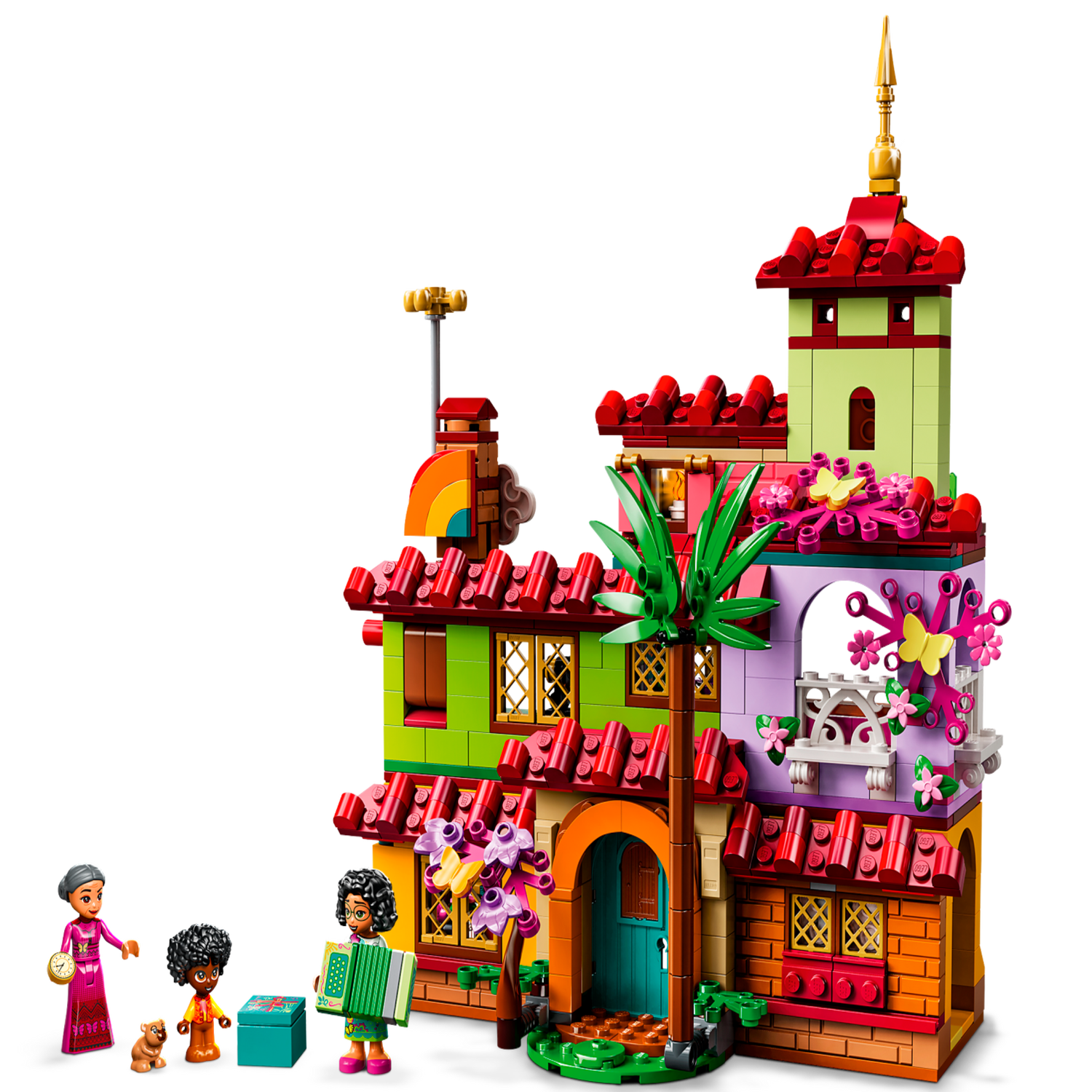 La maison magique des Madrigal du poster LEGO