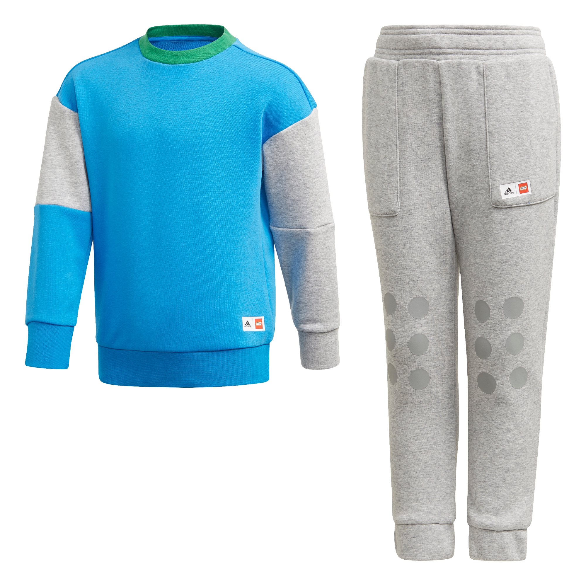 Boys adidas x Classic LEGO® Sweatshirt and Pants Set