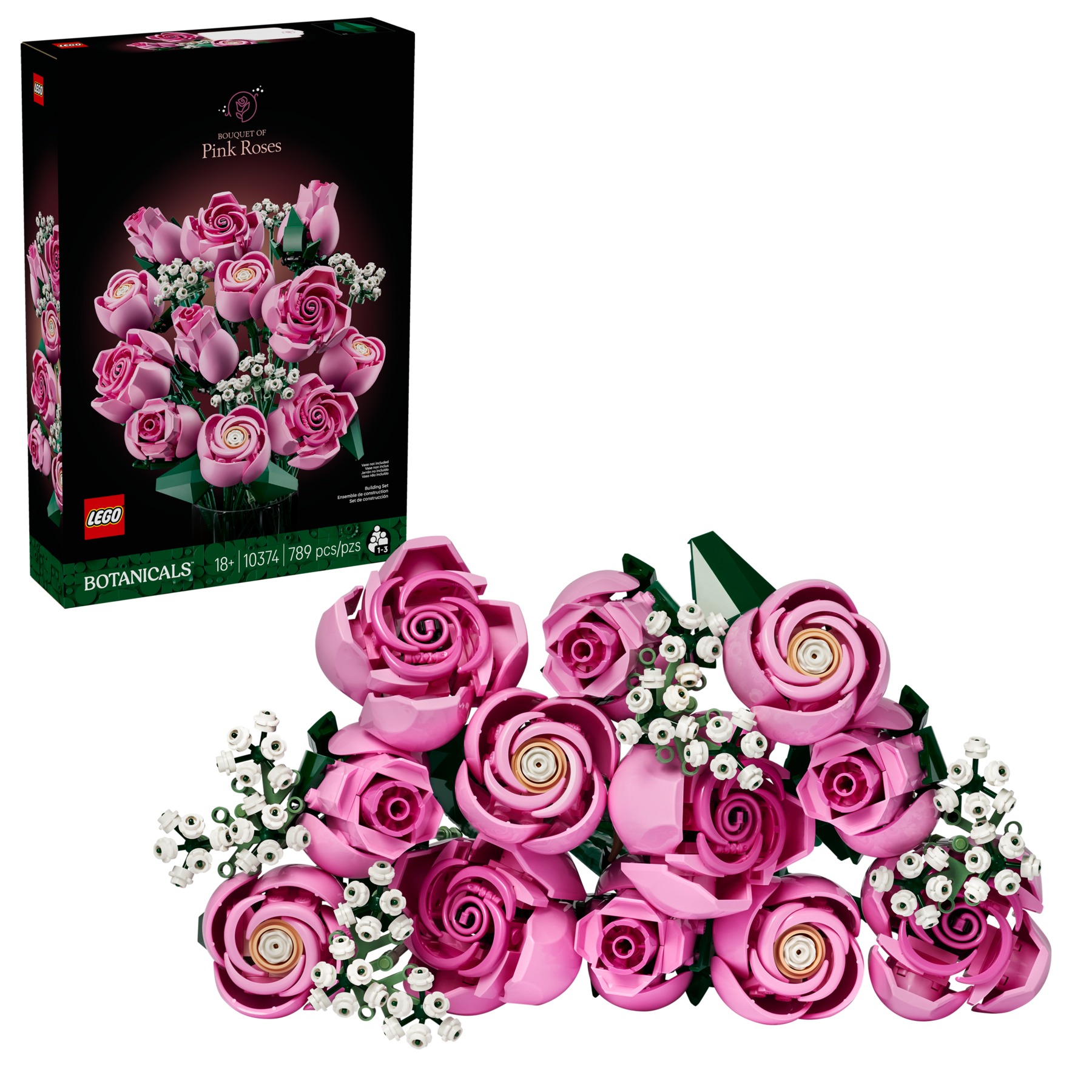 くみ 1 Bouquet of Pink Roses 10374 | Botanicals | Buy online at the