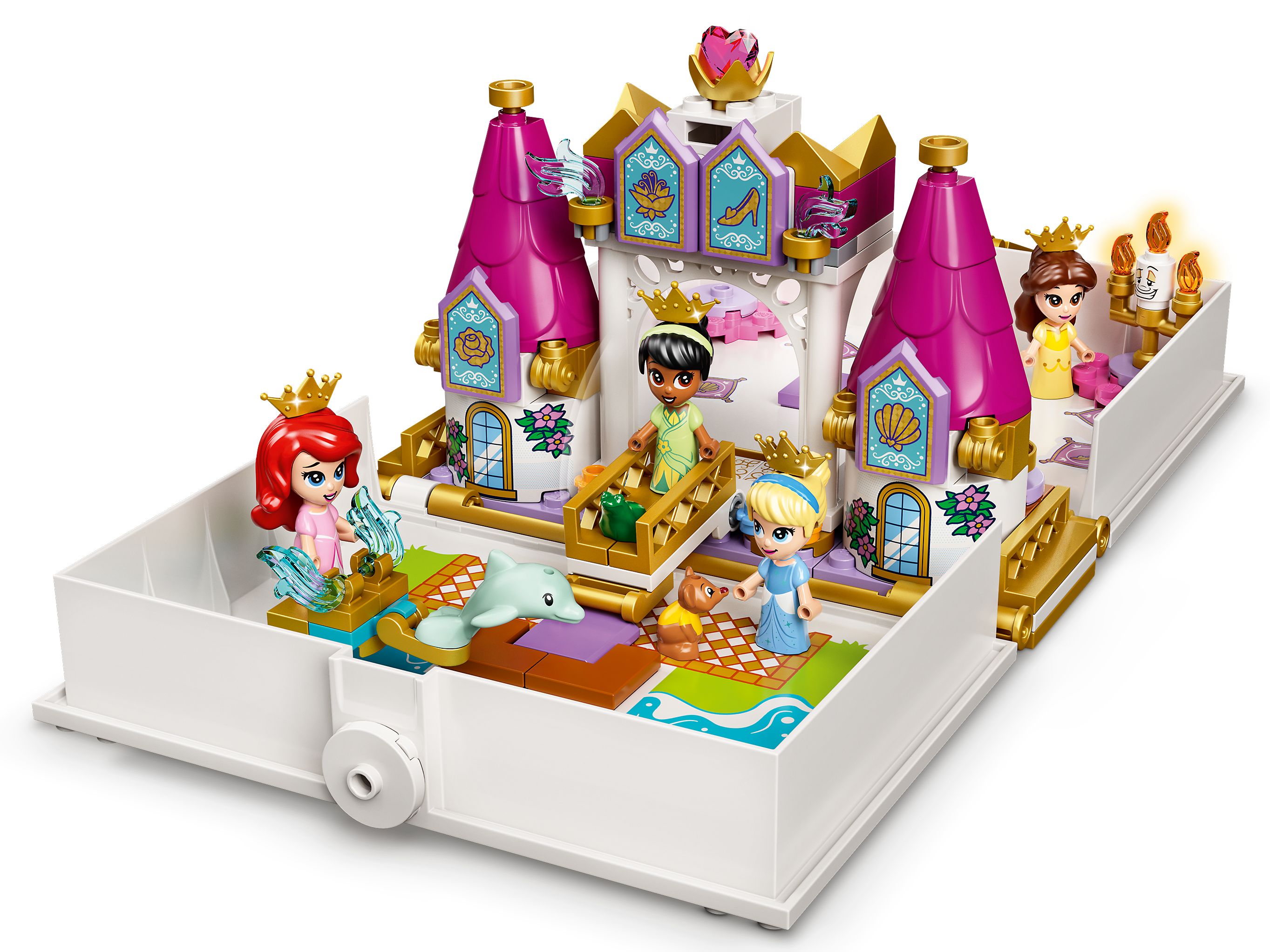 Image of Märchenbuch Abenteuer mit Arielle, Belle, Cinderella und Tiana