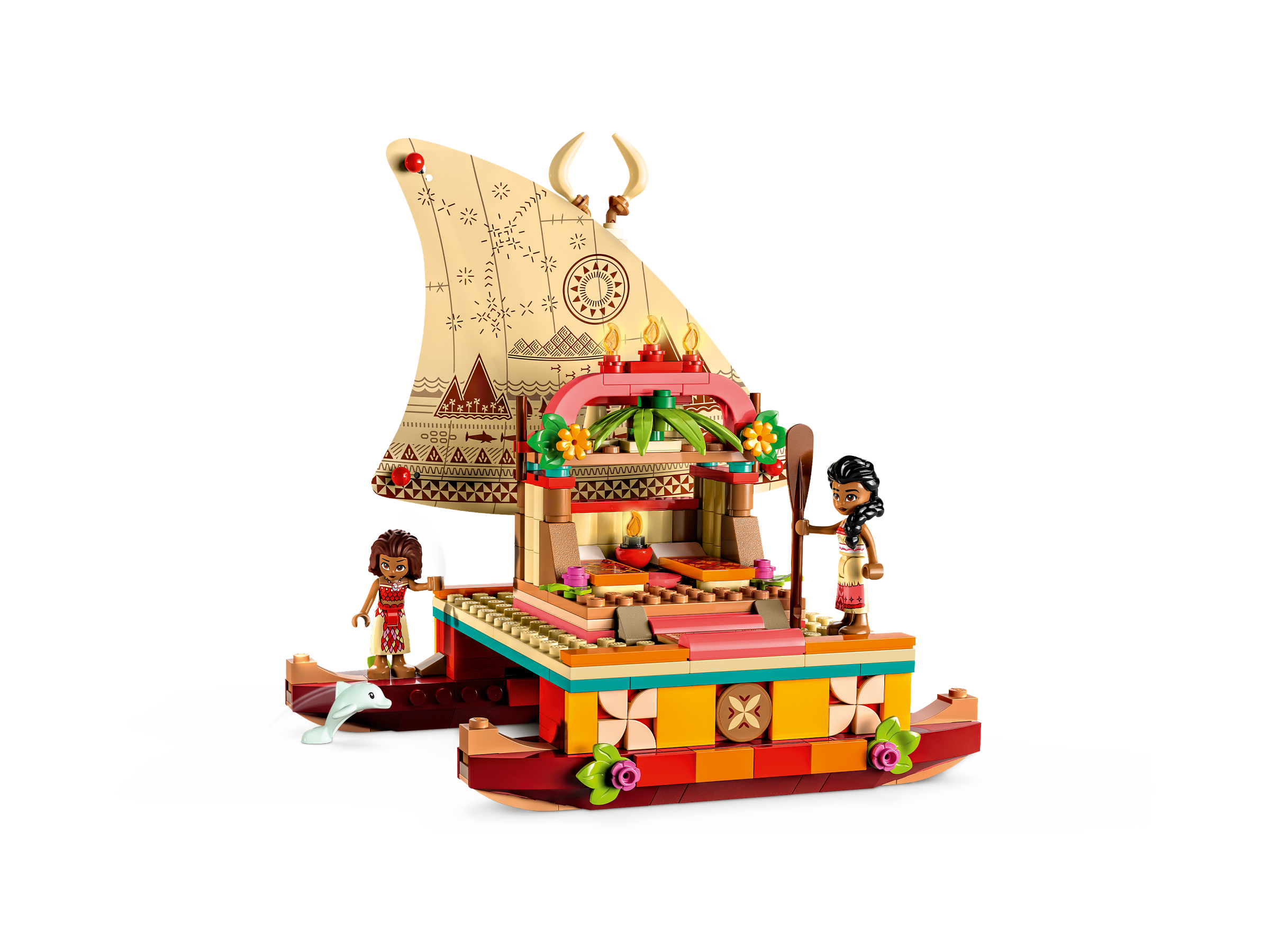 LEGO 43210 Le bateau d'exploration de Vaiana