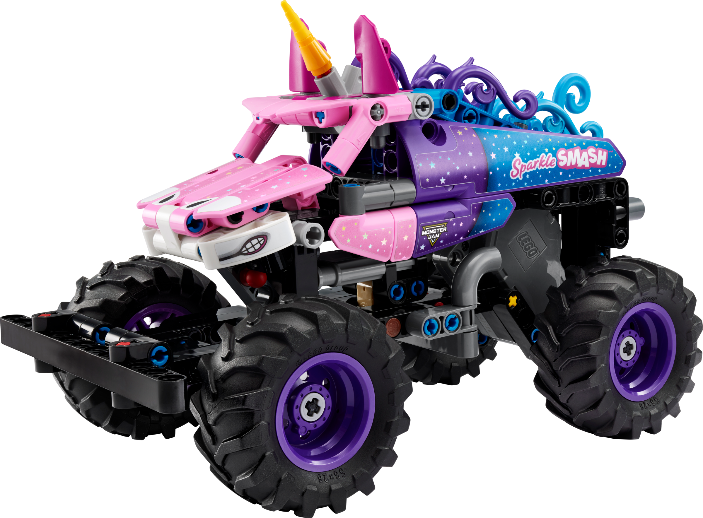 Monster Jam™ Sparkle Smash™ プルバック 42220 | テクニック |レゴ
