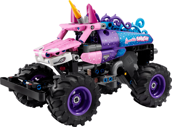 LEGO 42220 Monster Jam™ Sparkle Smash™ à rétrofriction