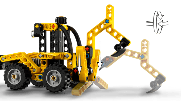 LEGO 42197 Le tractopelle — visuel 6 sur 8