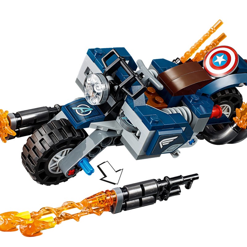 Captain America: Outriders Attack 76123 Marvel Buy online at