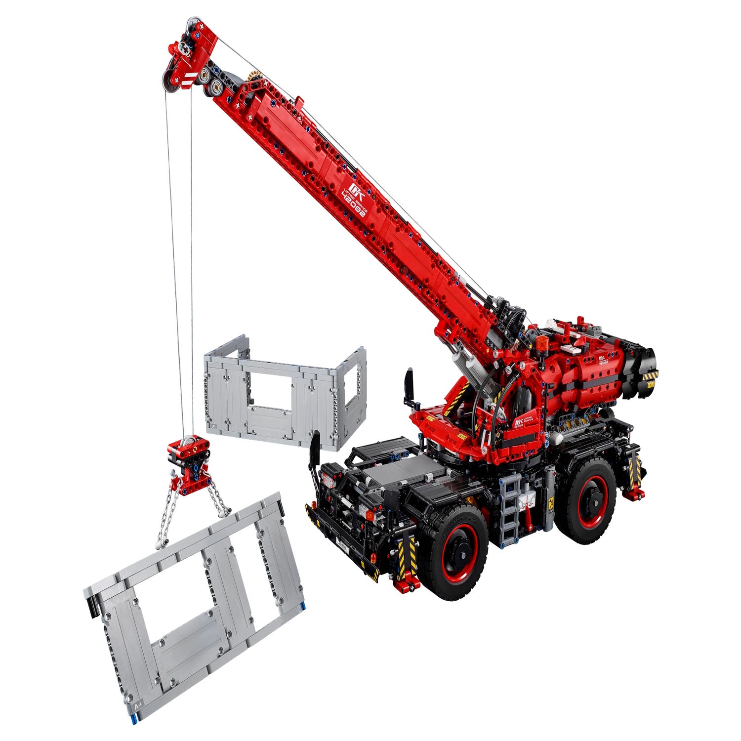 Rough Terrain Crane 42082 | Technic™ | Buy online at the Official LEGO® US