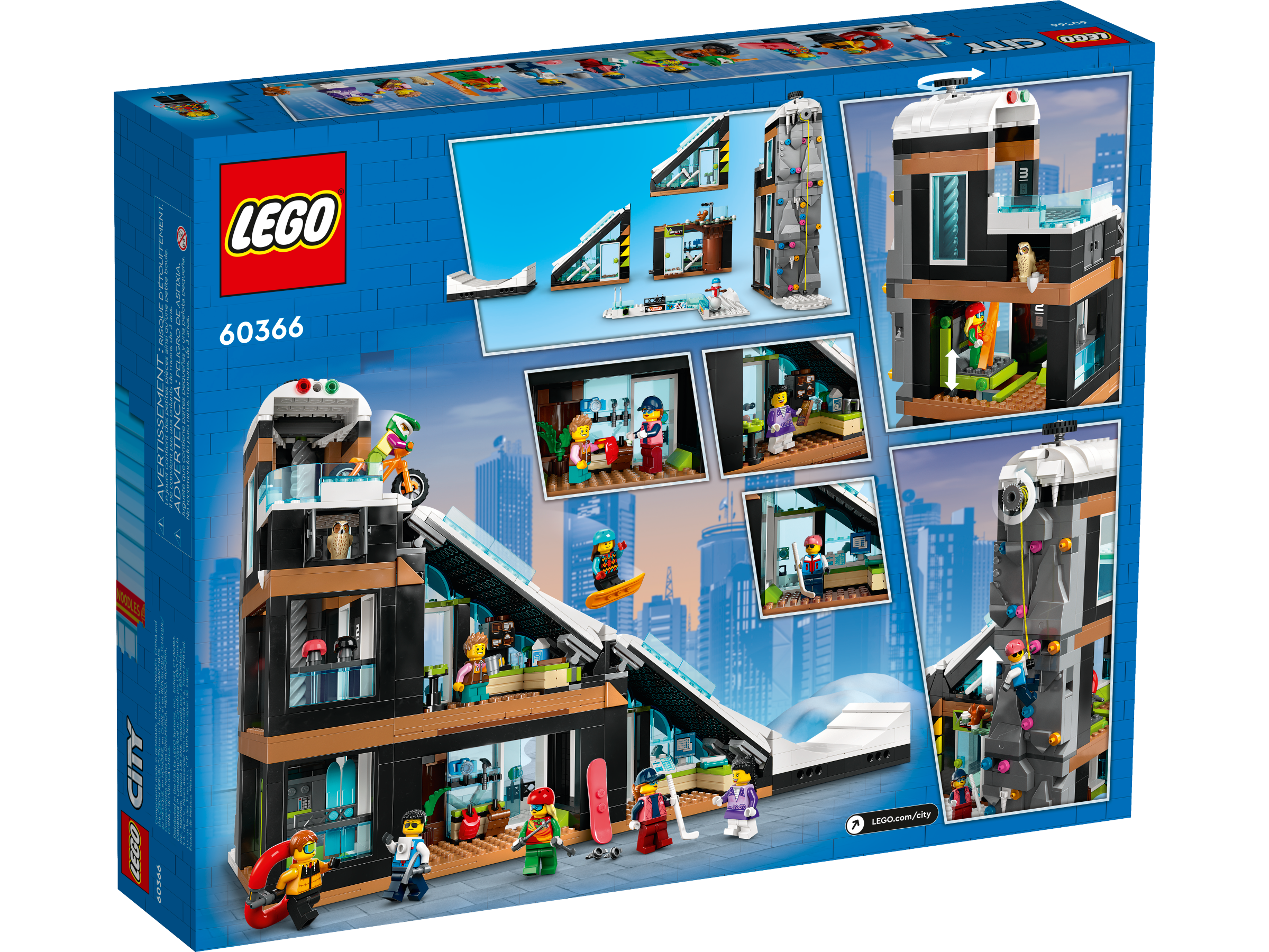 Ski and Climbing 60366 | City | Buy online at the Official LEGO® US