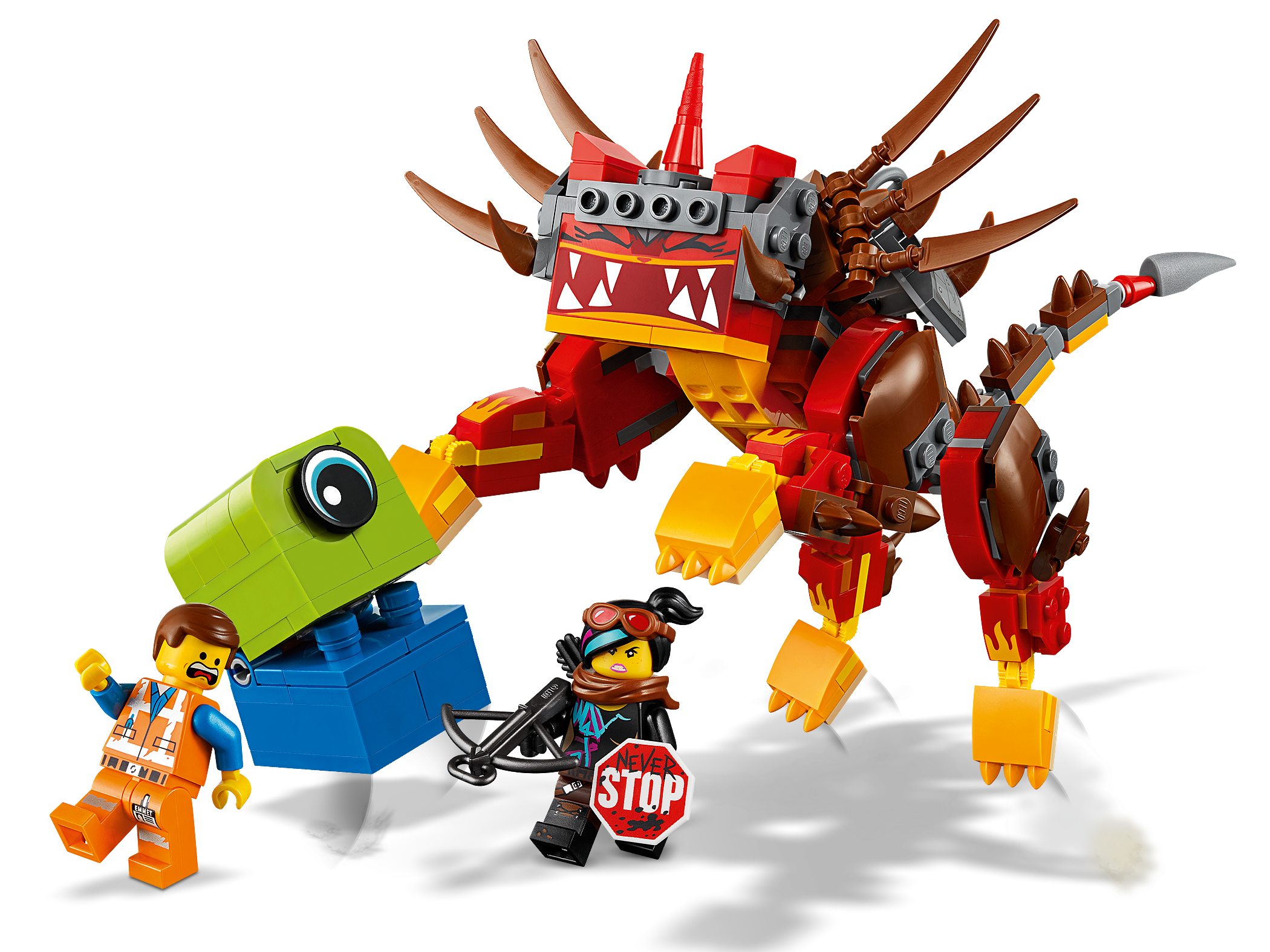 The LEGO Ultakatty & Warrior Lucy set 70827 & 70822 Unikitty's Sweetest Friends 