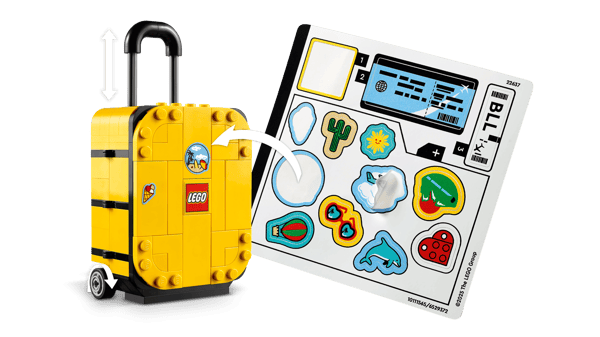 LEGO 40817 La valise jaune — visuel 4 sur 7