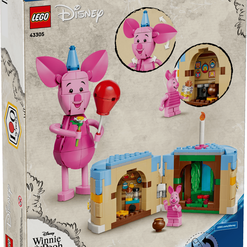 Piglet's Birthday Fun 43305 | Disney™ | Buy online at the Piglet's Birthday Fun 43305 | Disney™ | Buy online at the