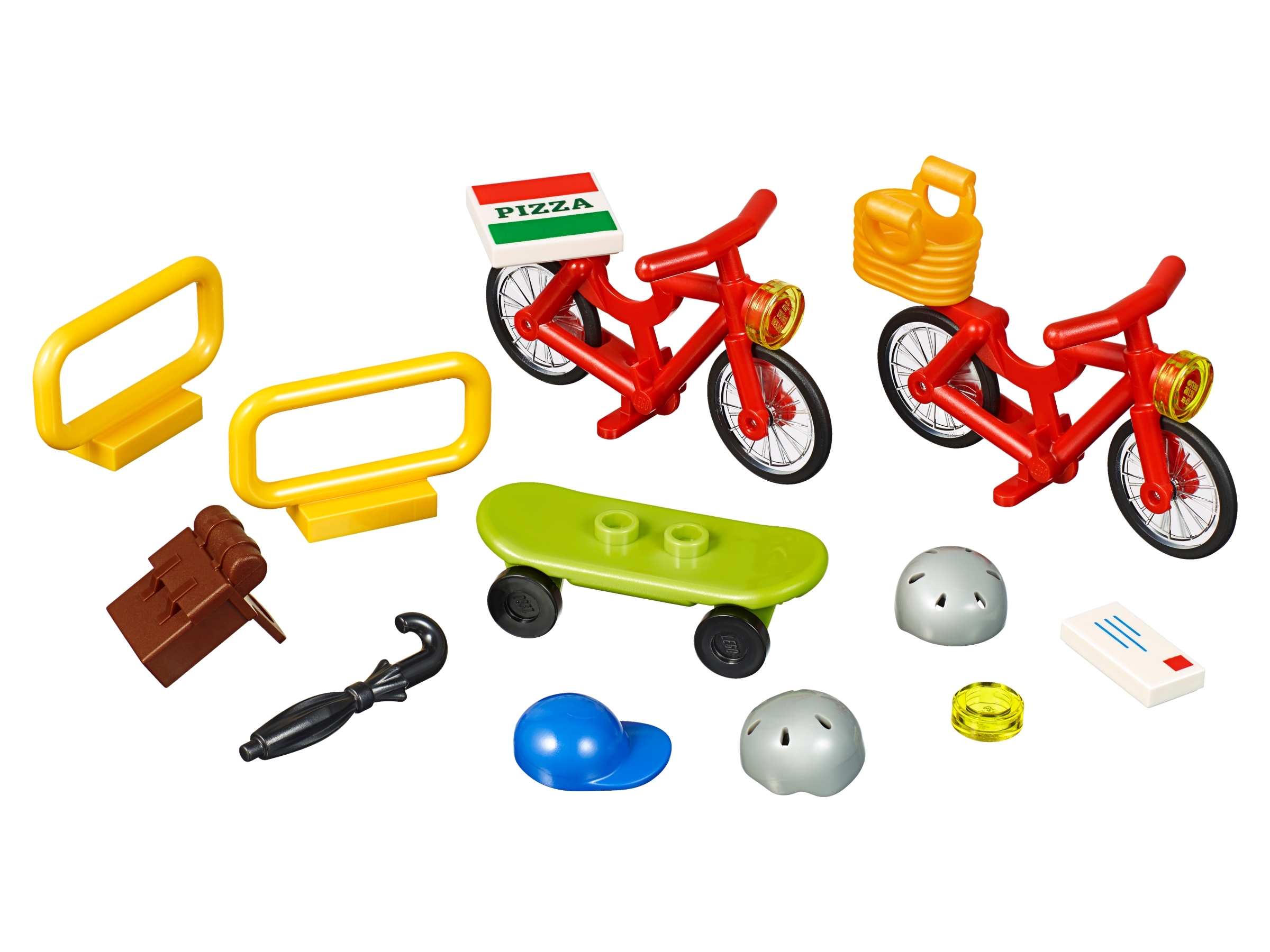 Neu & unbespielt. 5 verschiedene Fahrräder/bicycle/bike LEGO® Fahrrad Set 