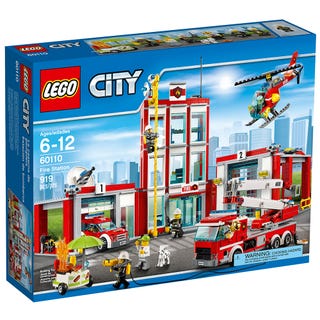 Fire Station 60110 | City | online at the Official LEGO® Shop US