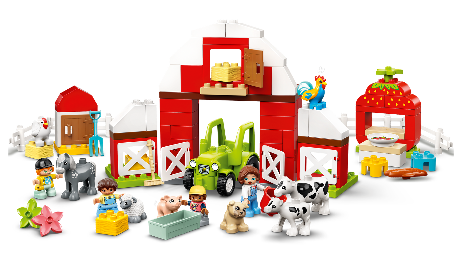 Granero, Tractor y de la Granja 10952 | | Oficial LEGO® ES