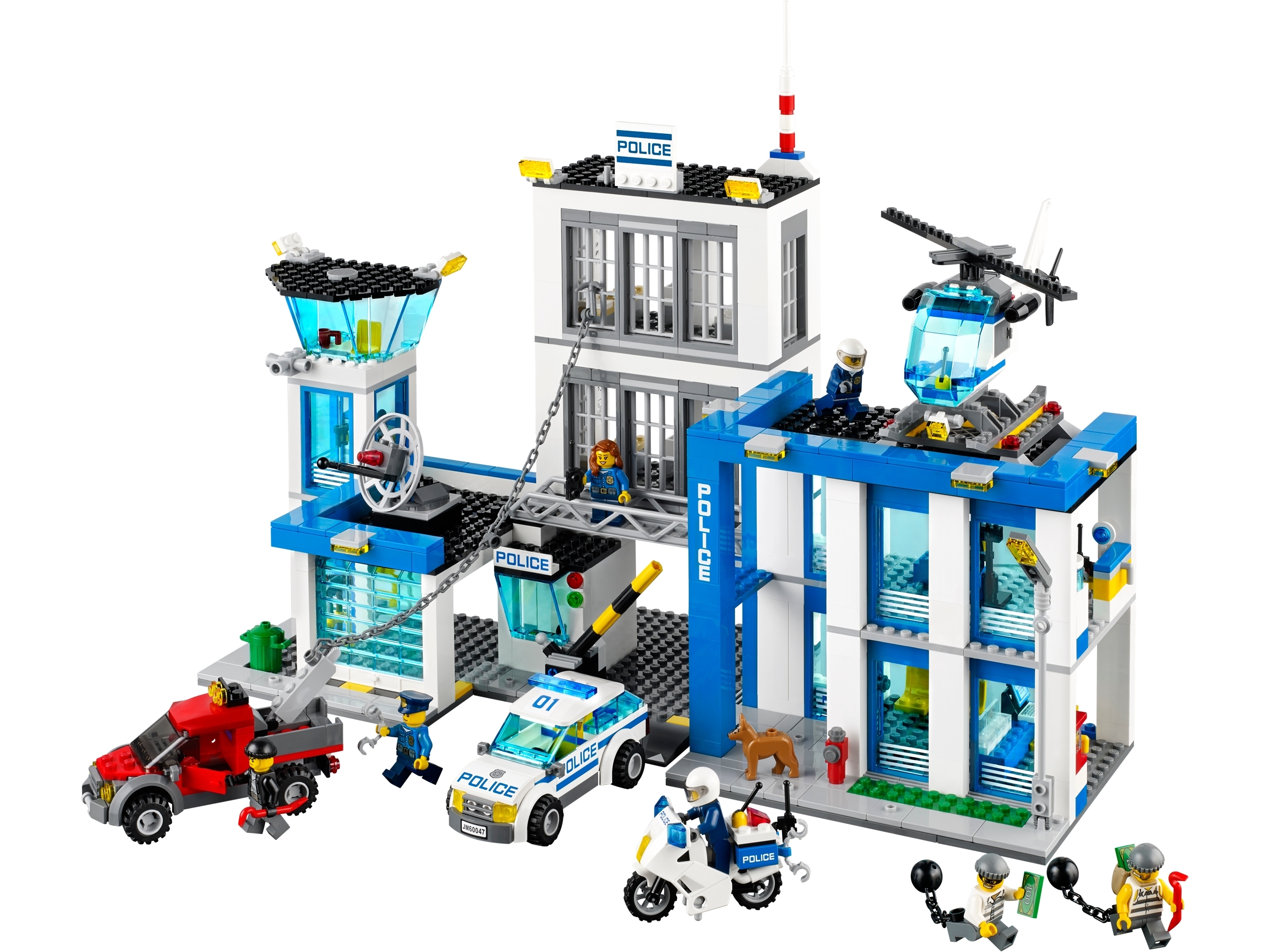 Korn Bunke af sydvest Police Station 60047 | City | Buy online at the Official LEGO® Shop DE