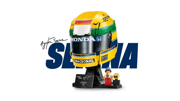 LEGO 43024 Casque d’Ayrton Senna — visuel 3 sur 8