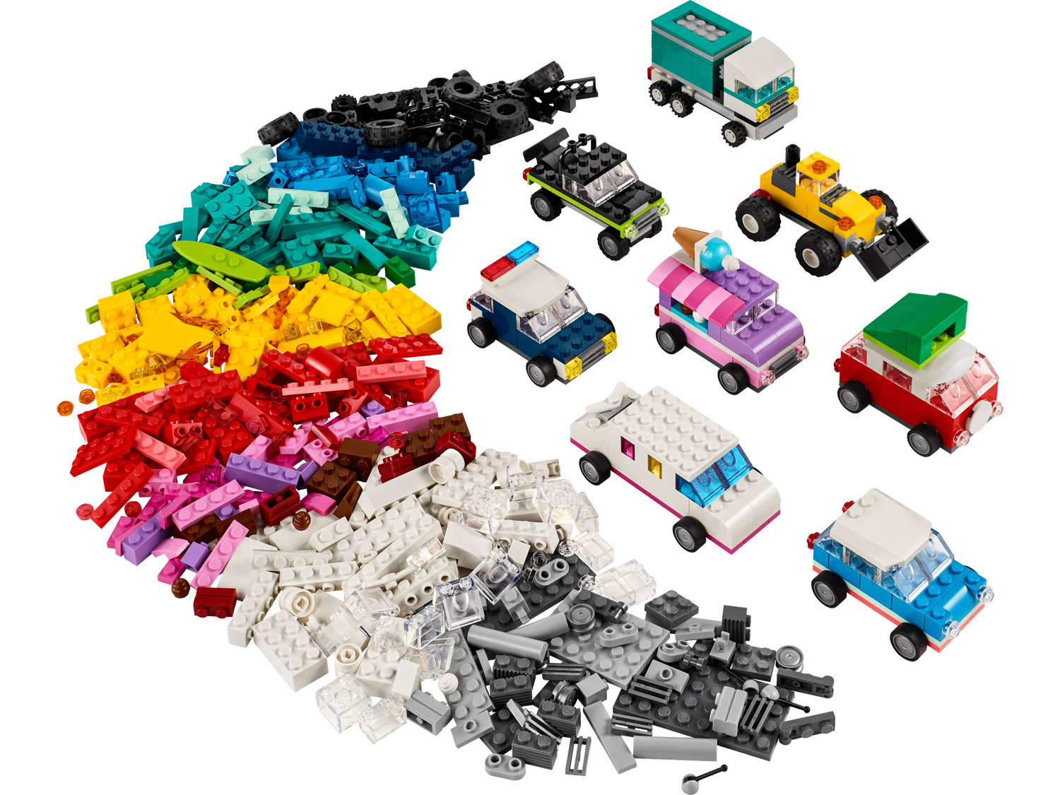 Les véhicules créatifs 11036 | Classic | Boutique LEGO® officielle FR 