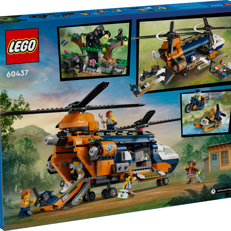 ジャングル探検 ベースキャンプのヘリコプター 60437 | シティ |レゴ ジャングル探検 ベースキャンプのヘリコプター 60437 | シティ |レゴ