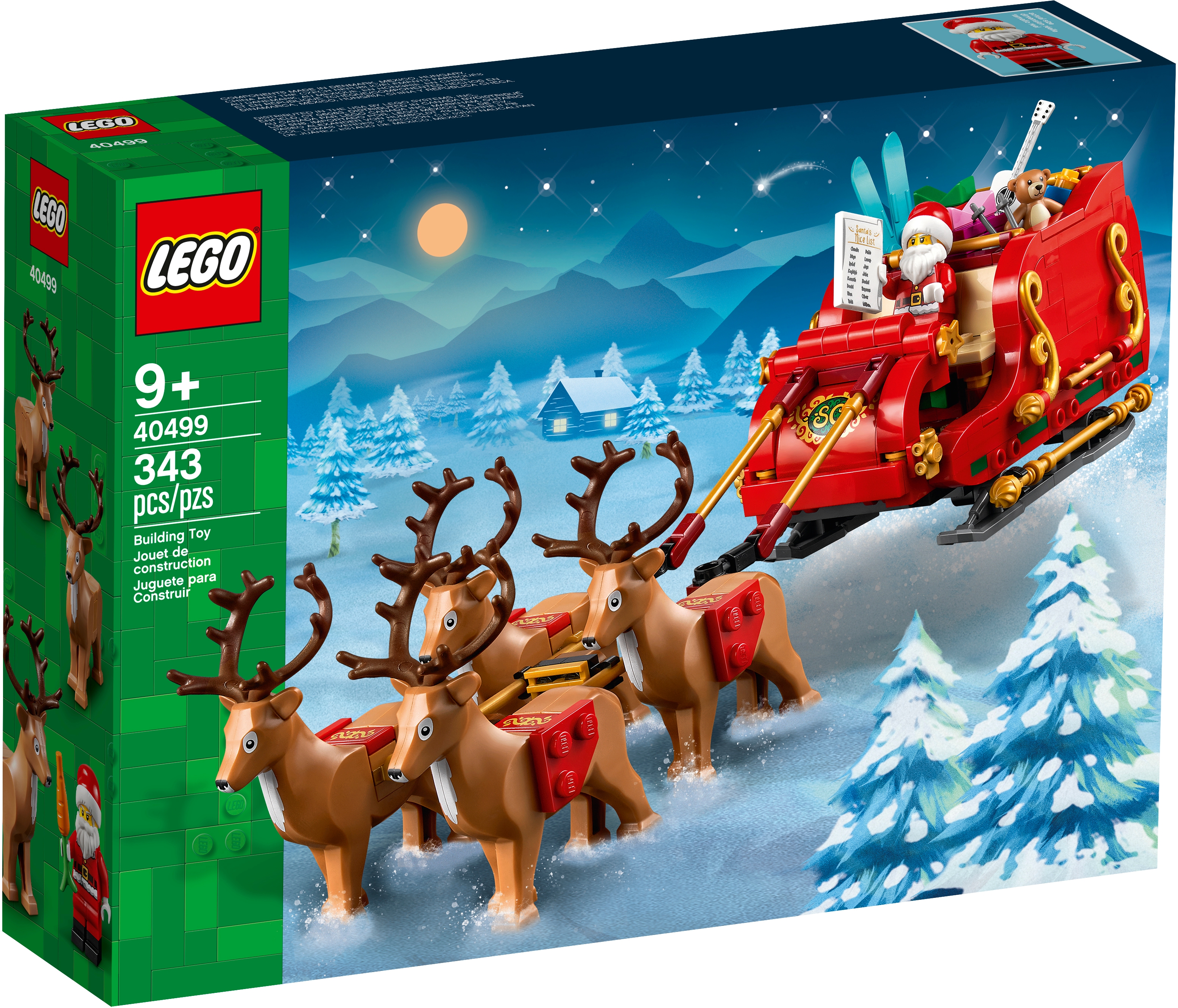 forbrug Tectonic ilt Schlitten des Weihnachtsmanns 40499 | Sonstiges | Offiziellen LEGO® Shop DE