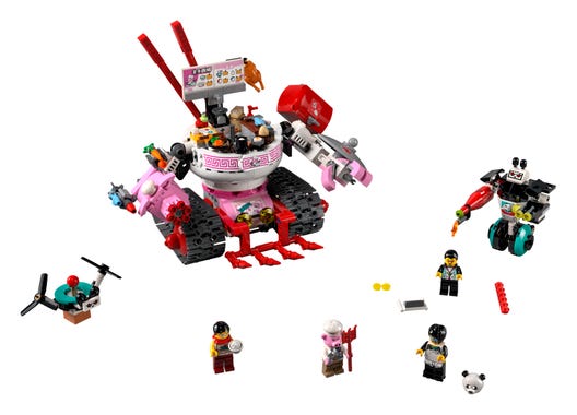 LEGO 80026 - Pigsys nudelkampvogn