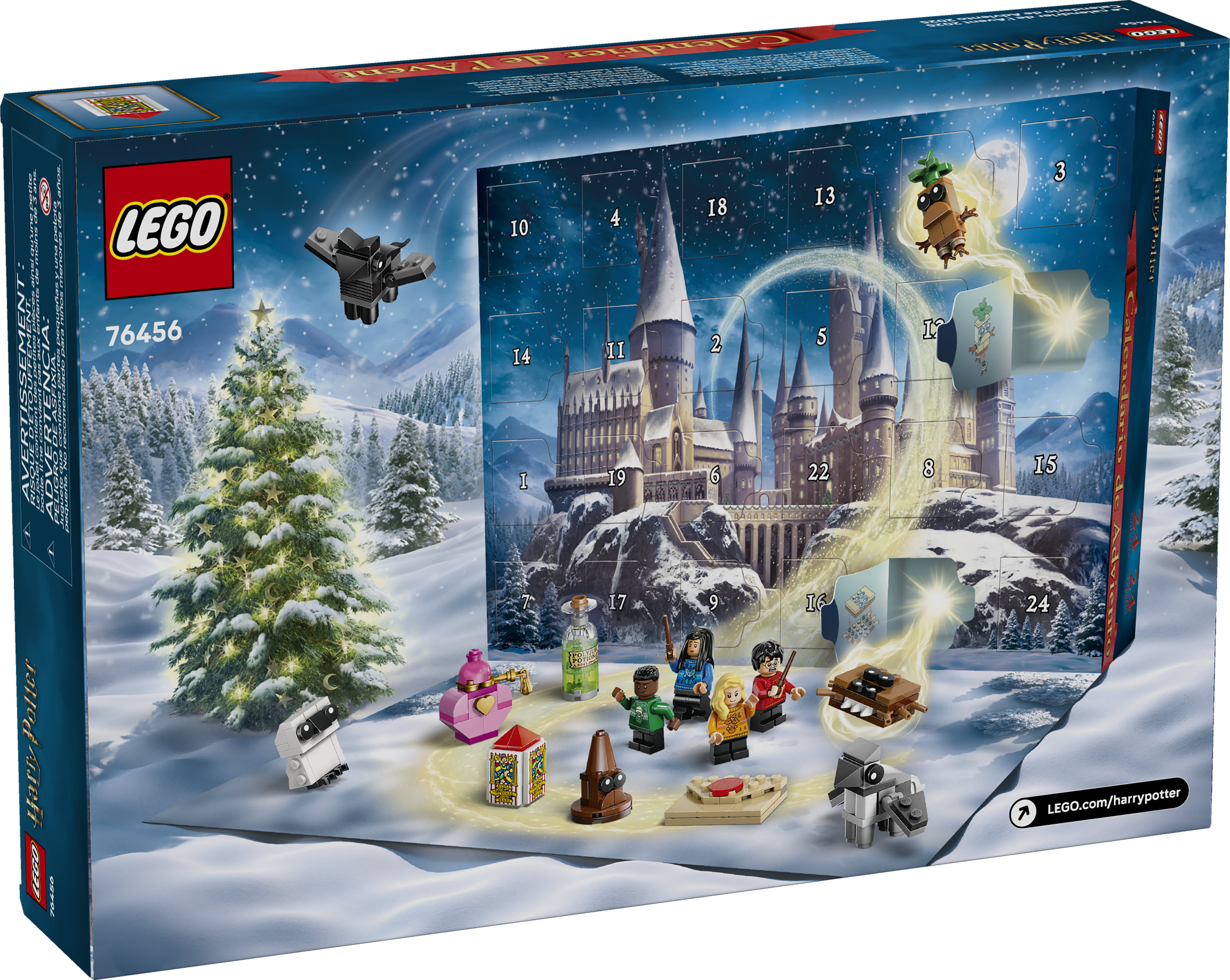 ハリーポッタークリスマスアドベントカレンダー : レゴ(LEGO) ハリーポッター アドベントカレンダー 2023 (227ピース) 76418 : おもちゃ