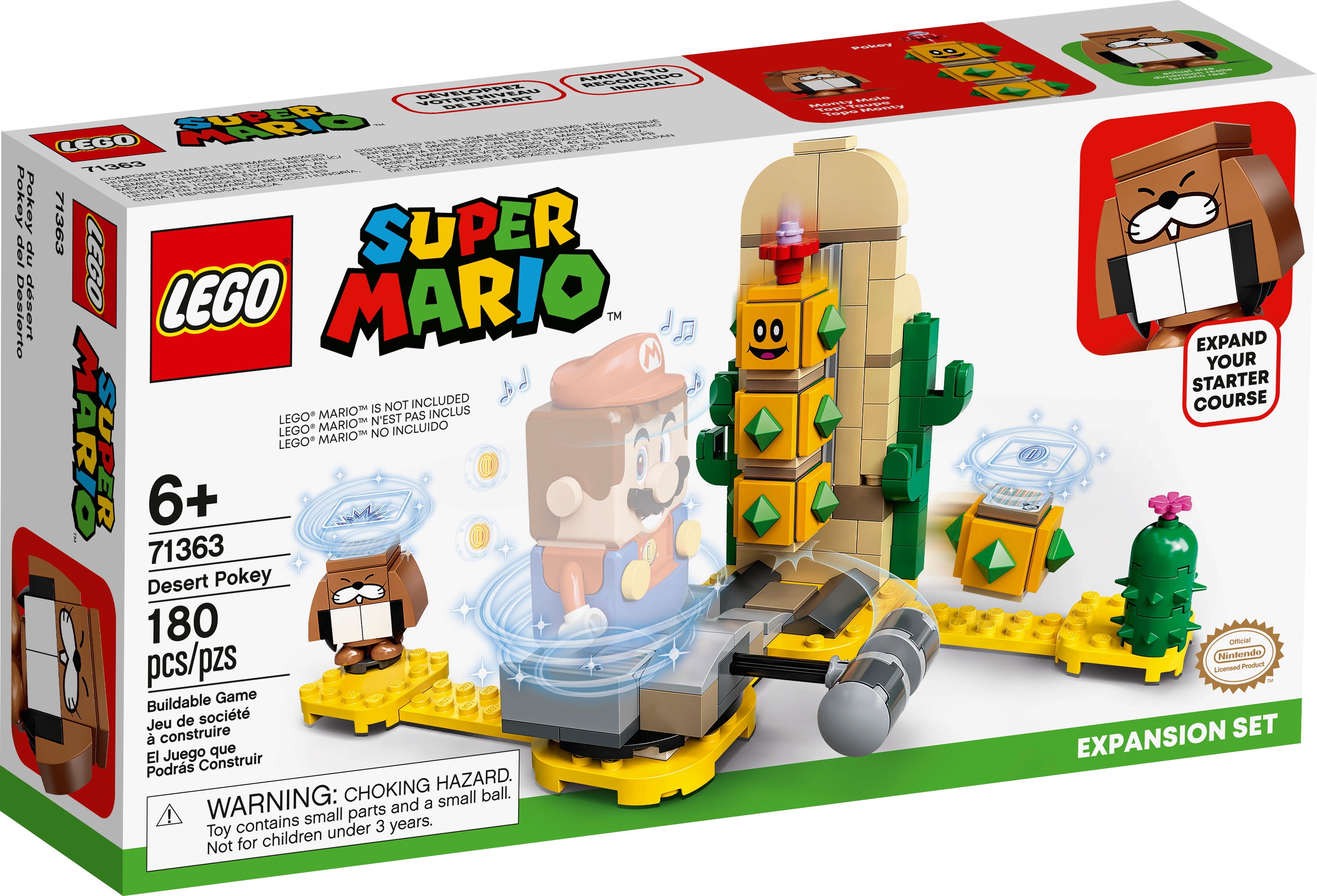 71363 LEGO Desert Pokey Expansion Set Super Mario for sale online 