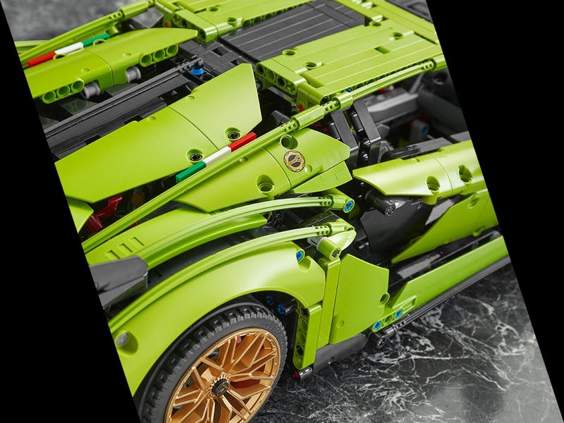 Lamborghini and Lego unveil eagerly awaited Lego Technic Lamborghini Sián  FKP 37 kit - Global Design News