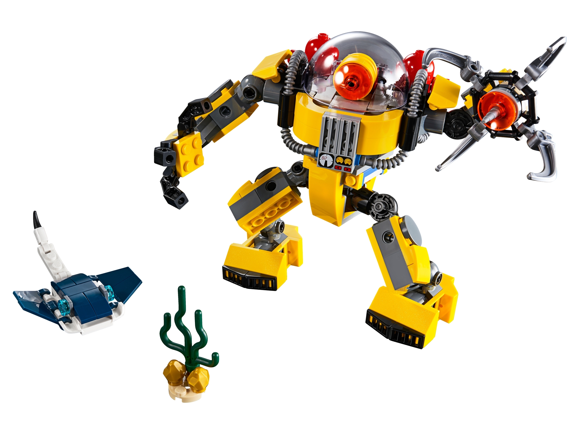 Underwater Robot 31090, Creator 3-in-1
