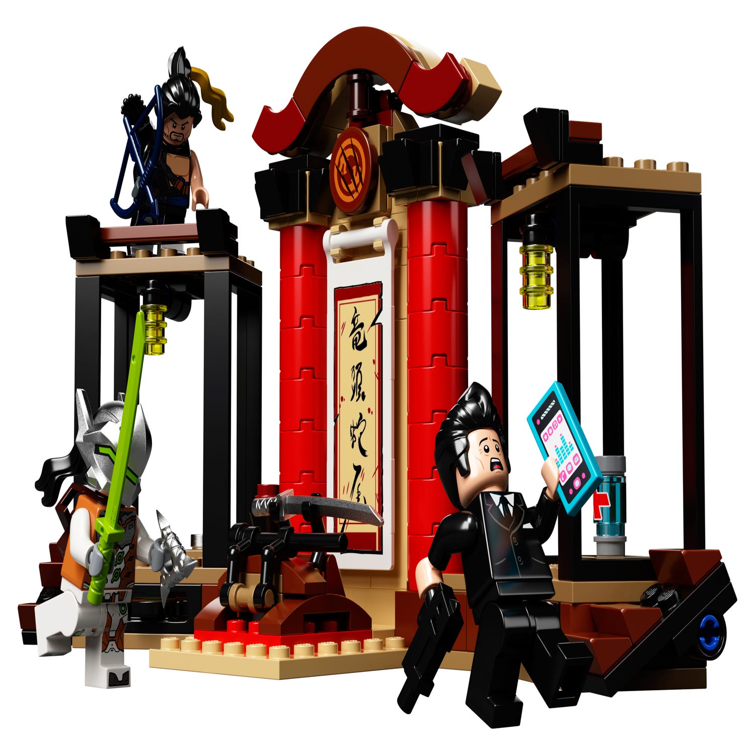 kig ind Bloodstained Omkostningsprocent Hanzo vs. Genji 75971 | Overwatch® | Buy online at the Official LEGO® Shop  US