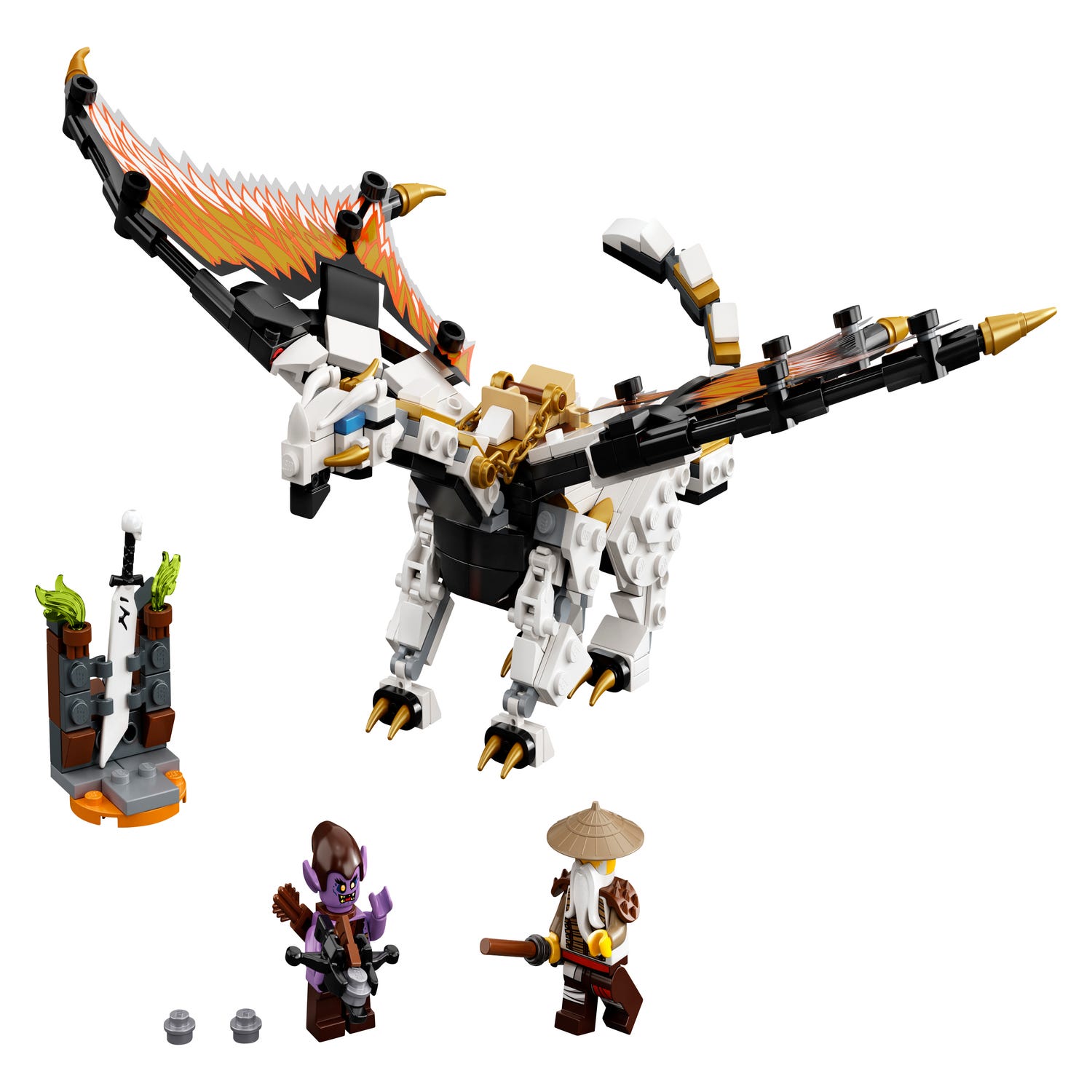 Wu's Battle Dragon 71718 NINJAGO® | Buy online at the LEGO® Shop US