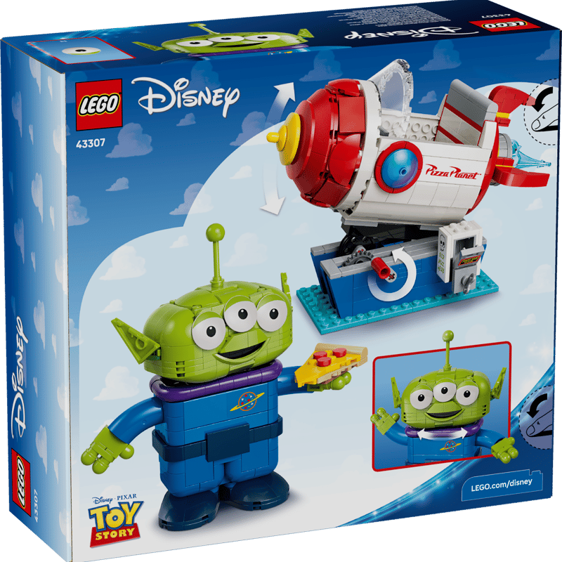 Extraterestru cu racheta Pizza Planet 43307 | Disney™ | Cumpără Extraterestru cu racheta Pizza Planet 43307 | Disney™ | Cumpără