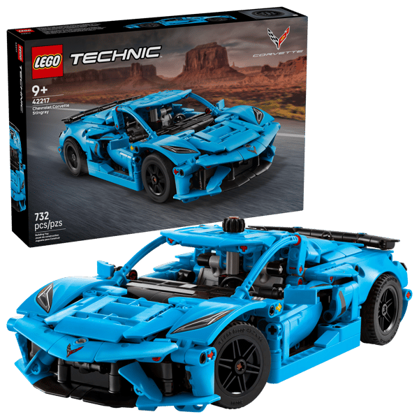 LEGO 42217 Chevrolet Corvette Stingray bleue — visuel 2 sur 8