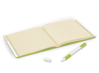 Notebook with Gel Pen – Lime