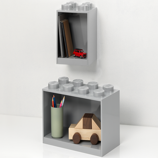 Brick Shelf Set – Gray