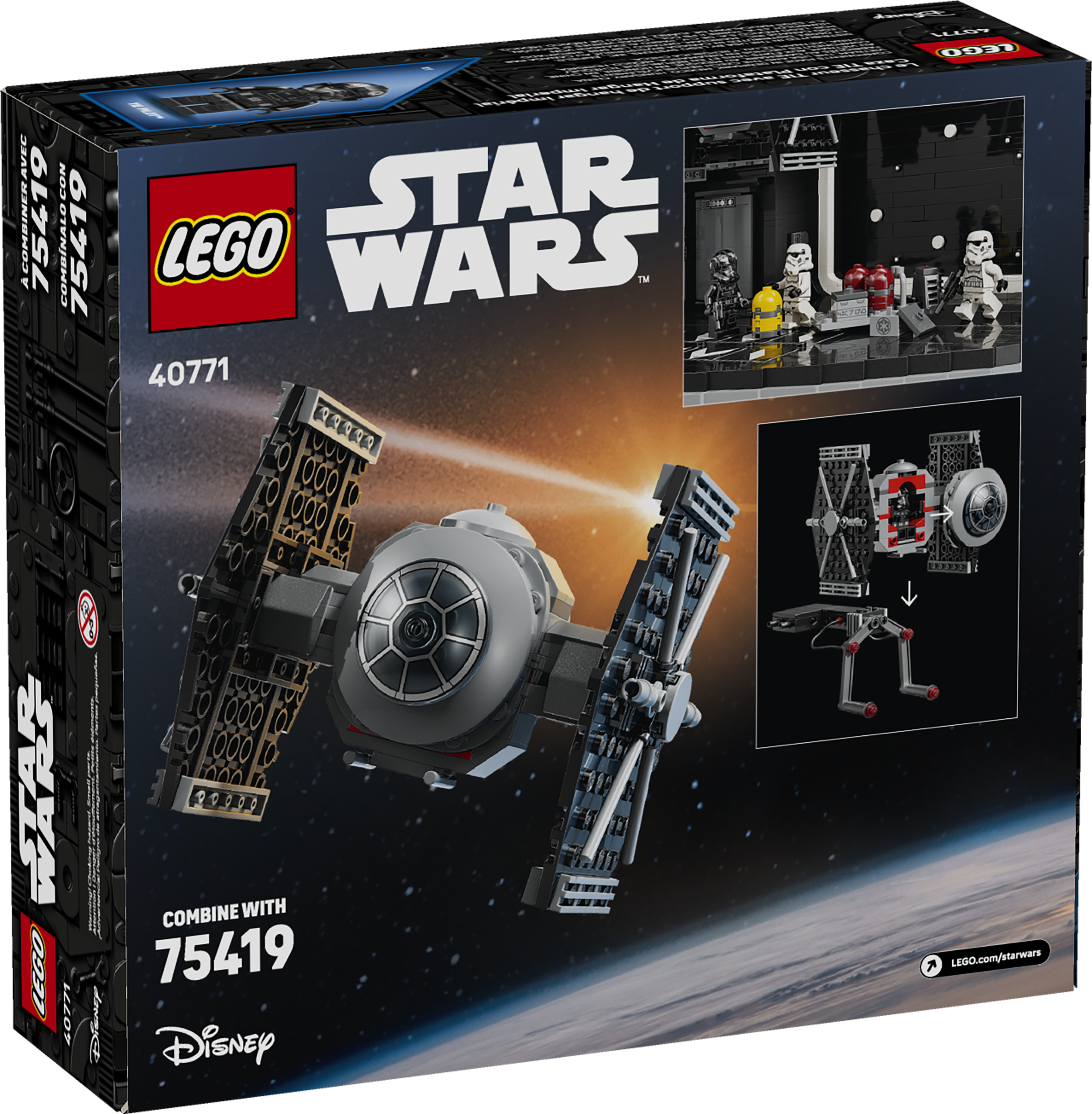 タイ・ファイター™と格納ラック 40771 | スター・ウォーズ