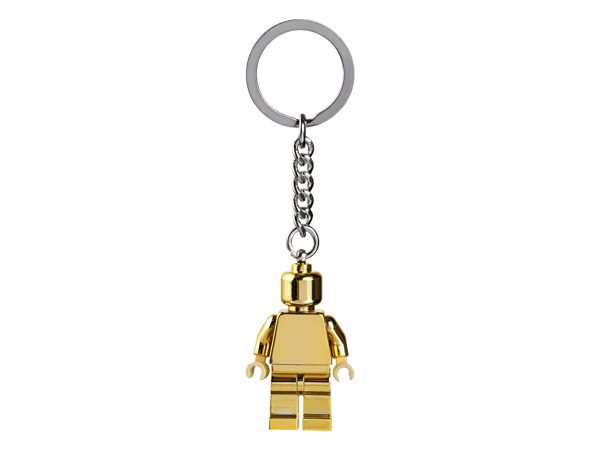 LEGO® Gold Minifigure Key Chain - Image 1