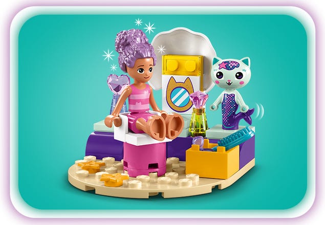 Buy LEGO Gabby's Dollhouse Gabby & MerCat's Ship & Spa Toy 10786