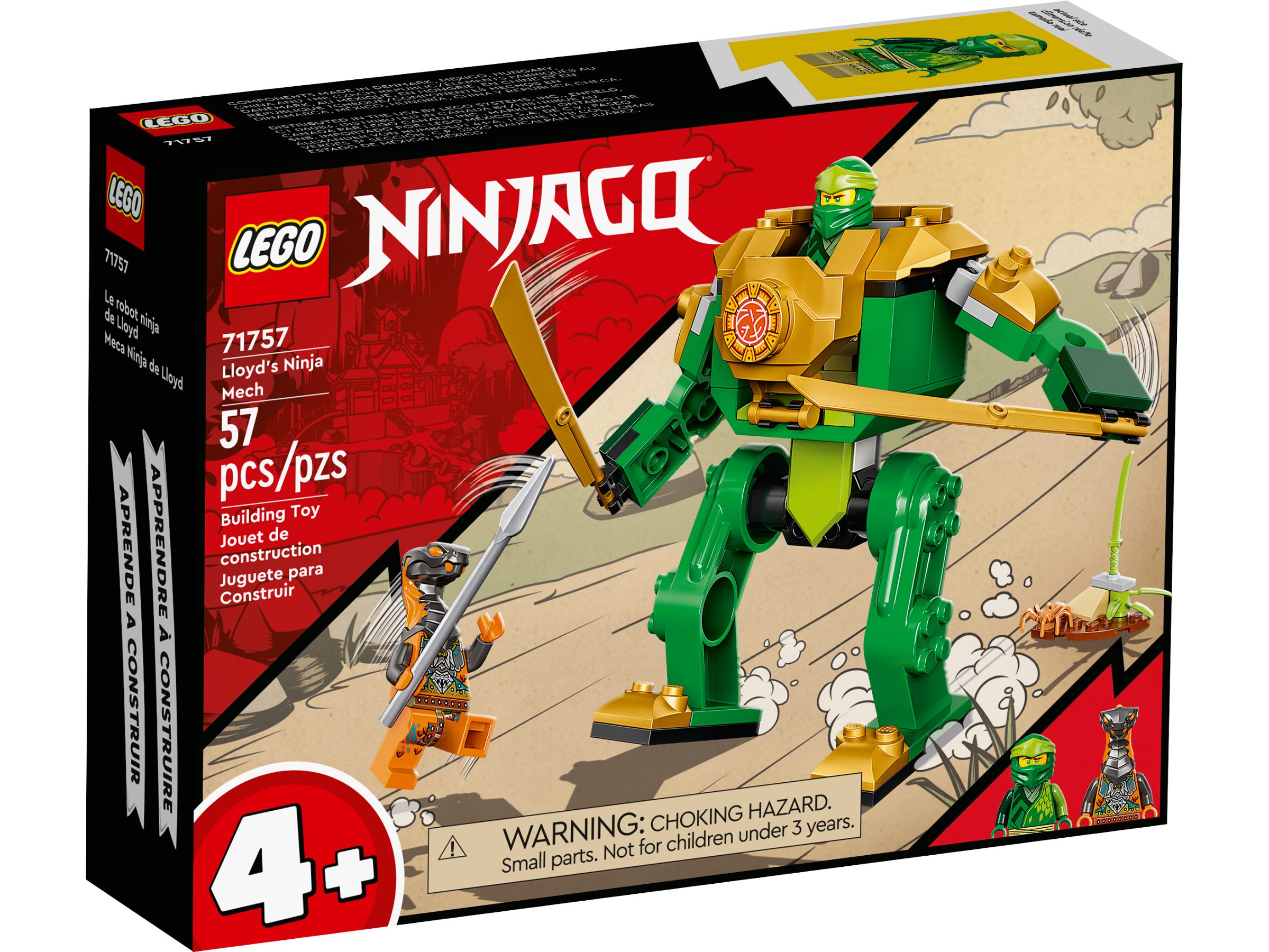 Lego 71757 Ninjago Lloyd's Ninja Mech 