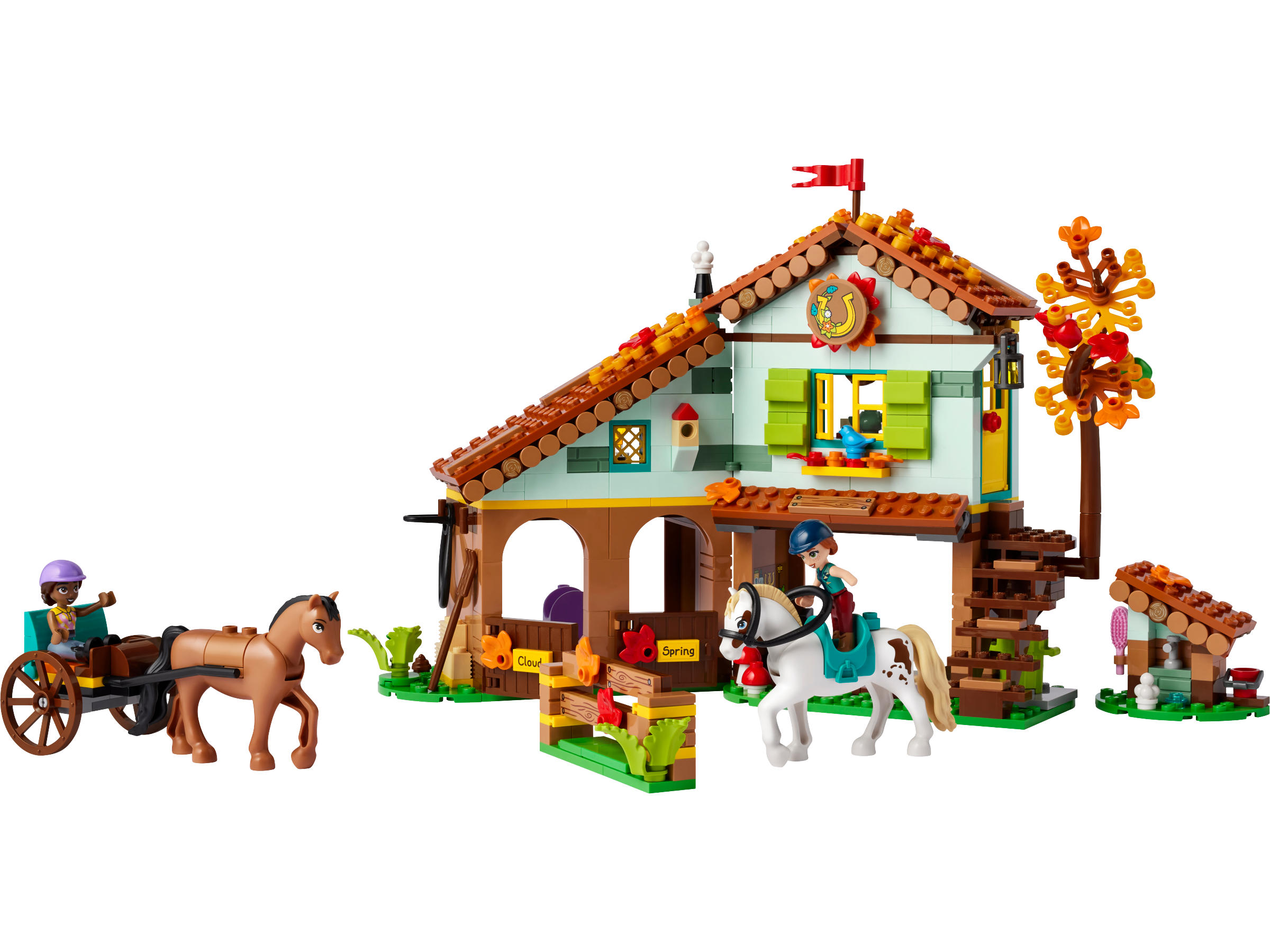 Chaiselong lommelygter smog Autumn's Horse Stable 41745 | Friends | Buy online at the Official LEGO®  Shop US