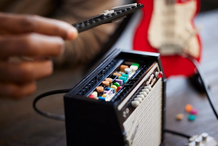 Les secrets rock'n'roll de la guitare LEGO® Ideas Fender