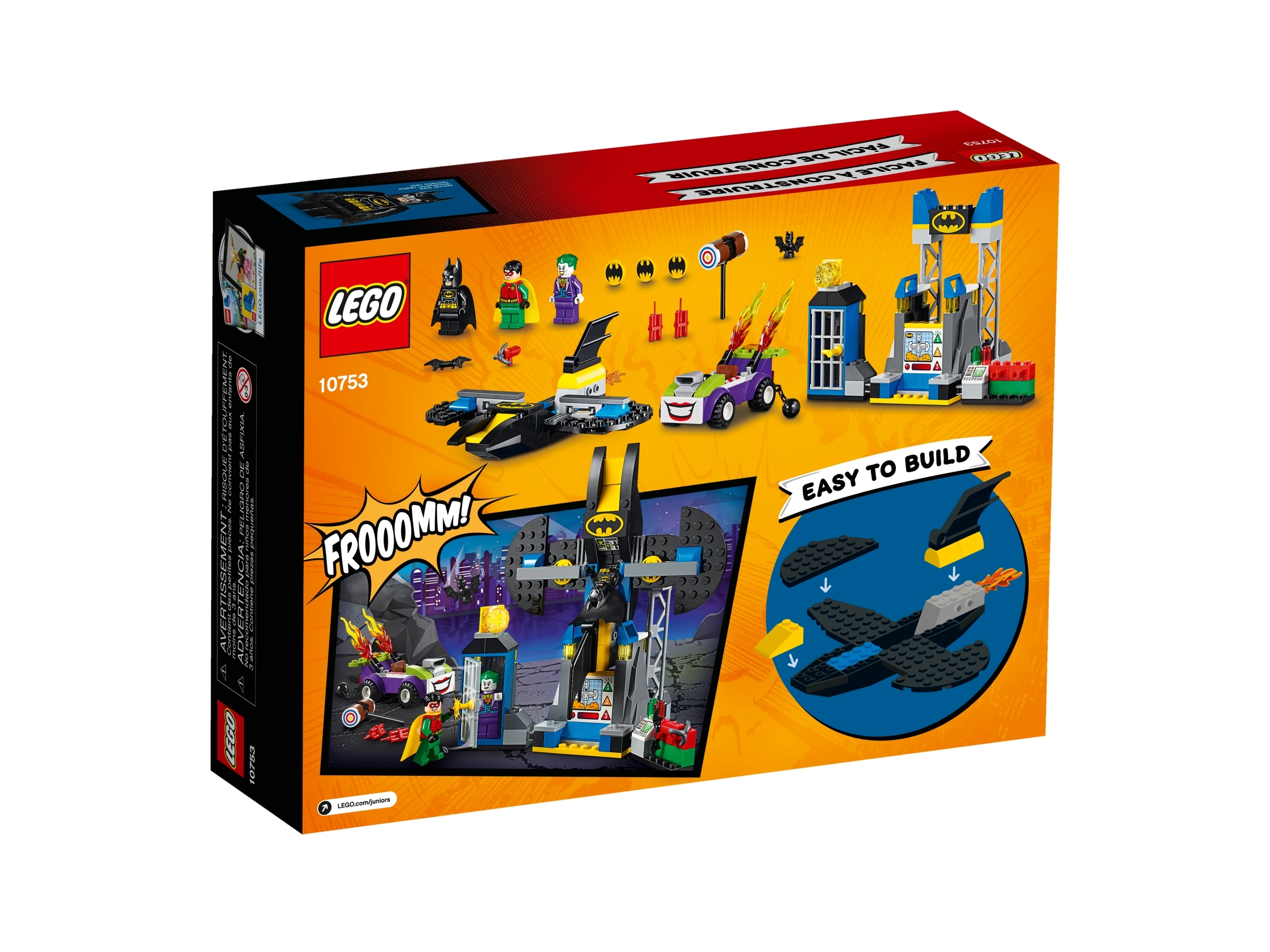 Neu & OVP LEGO Juniors 10753 Der Joker und die Bathöhle 