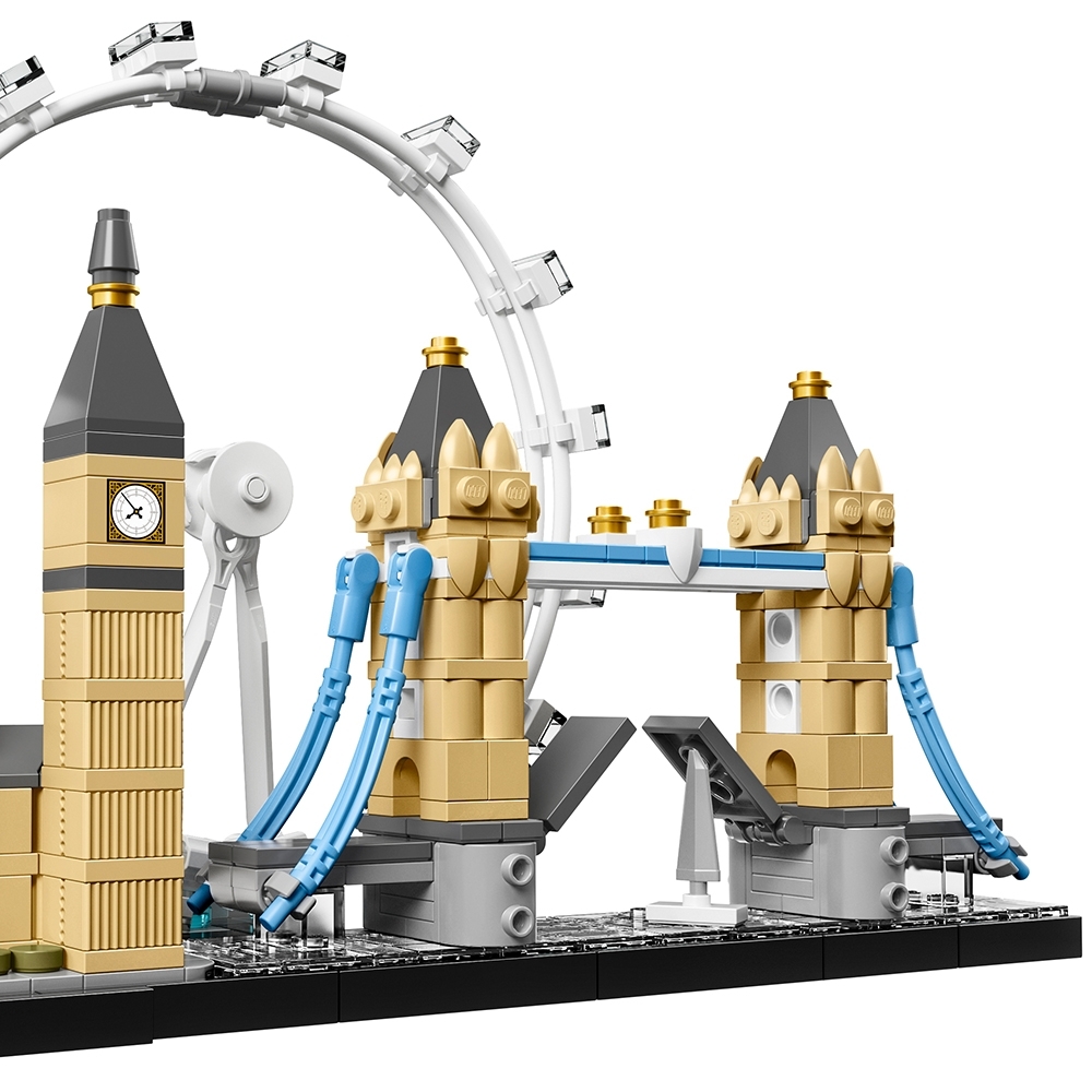 LEGO Architecture London Skyline 21034 Collectible Model Building Kit with  London Eye, Big Ben, and Tower Bridge, Office Home Décor, Skyline  Collection 