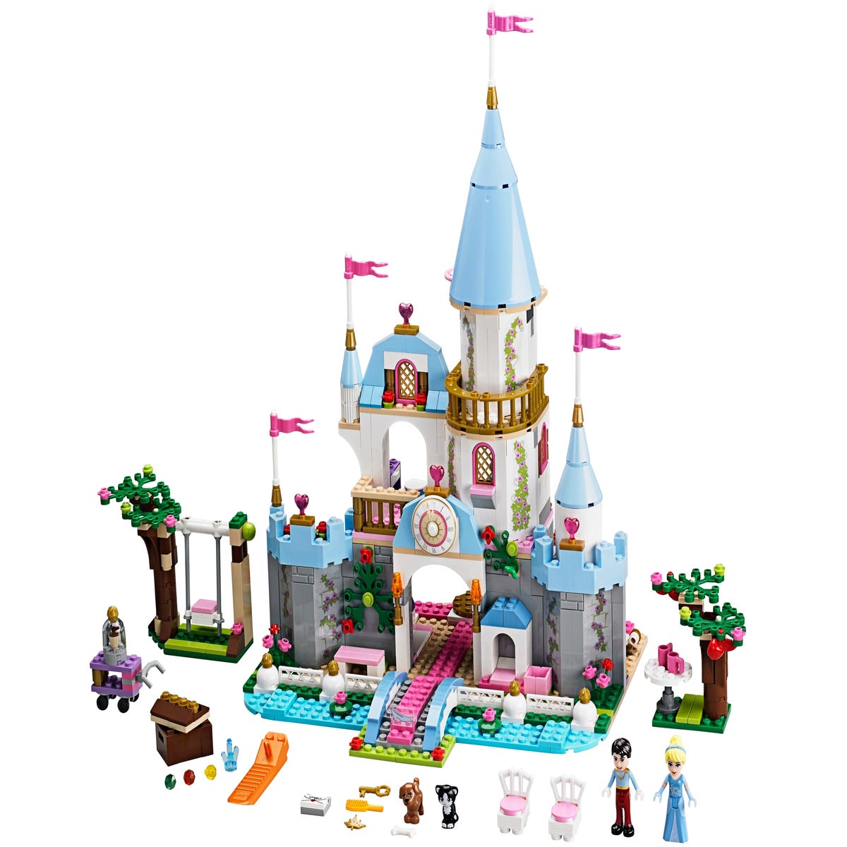 Askepots romantiske slot 41055 Disney™ | Officiel LEGO® Shop DK