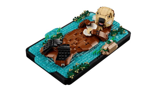 LEGO 21366 Les loutres câlines — visuel 3 sur 8