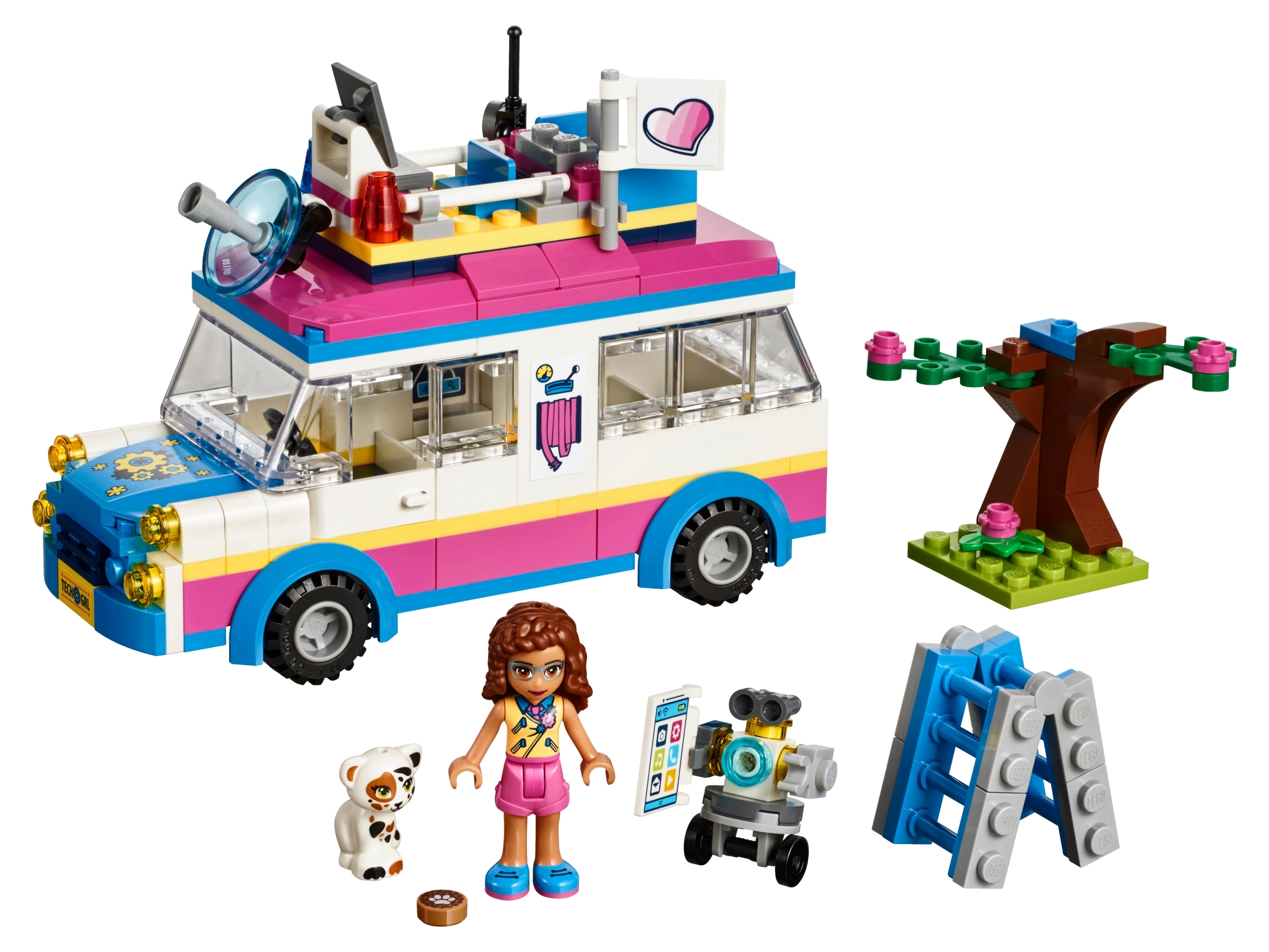 LEGO Friends Olivia's Mission Vehicle Building Set - wide 2